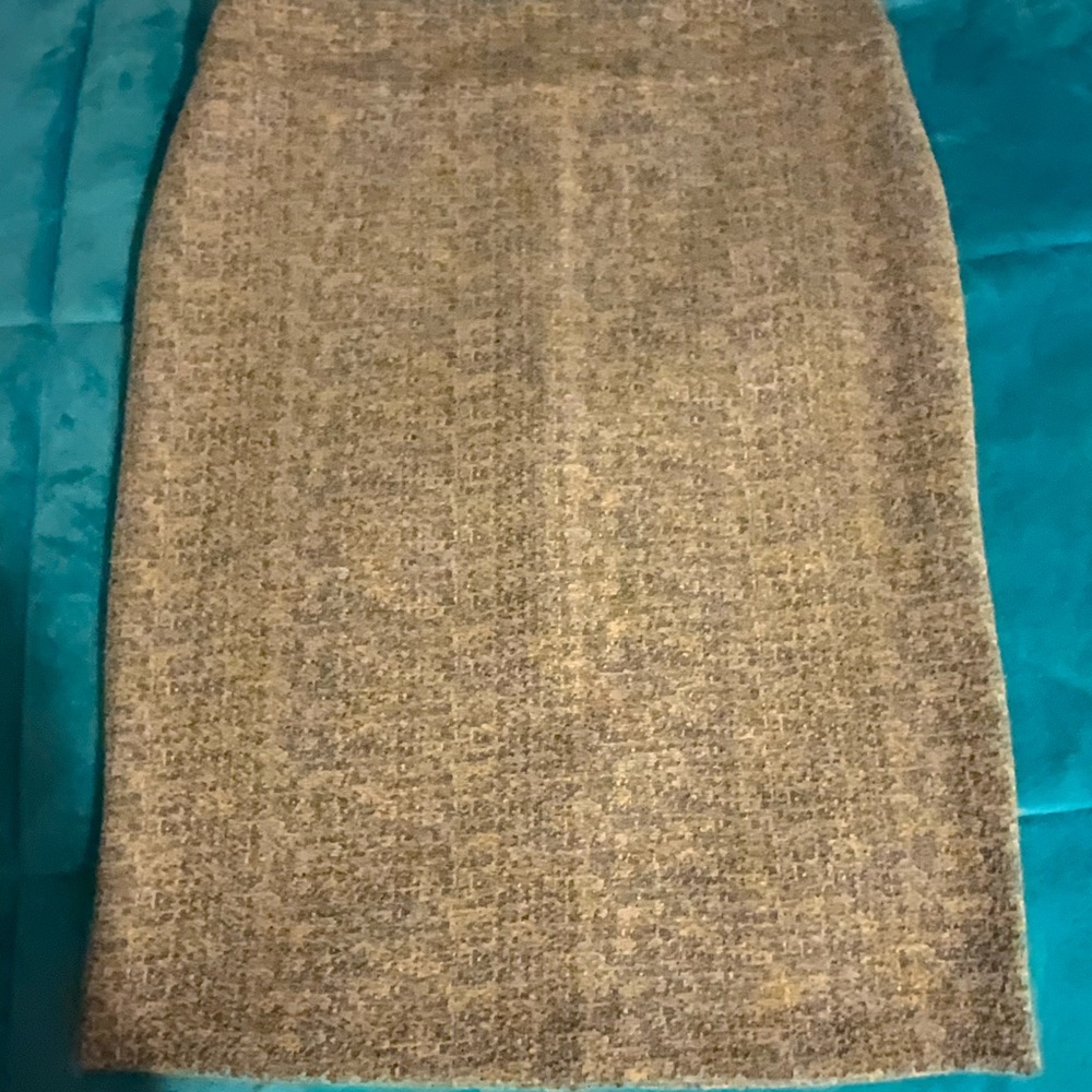 Soho Apparel Textured Gray Pencil Skirt